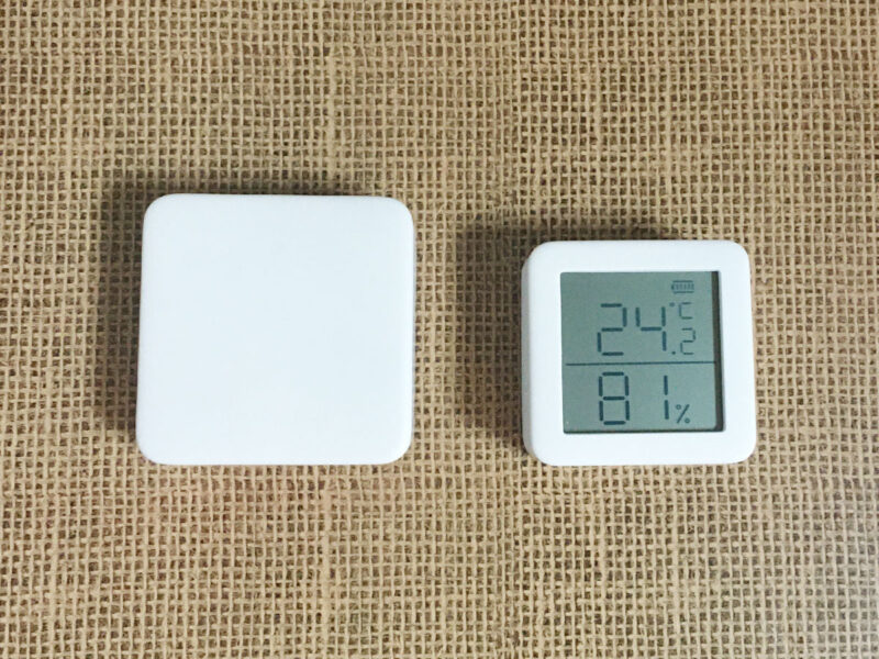 switchBotと温度計